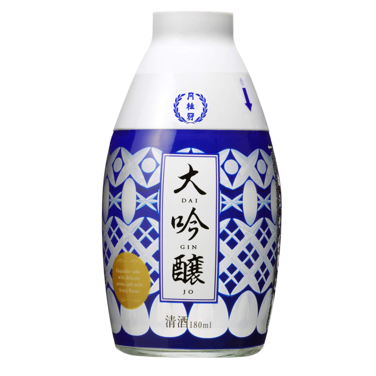 Amazon.co.jp: 【キャップがお猪口になる】大吟醸 月桂冠 [ 日本酒